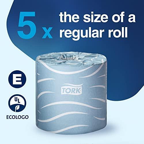 Tork Bath Tissue Roll Advanced 2-ply For everyday use at home Biodegradable 4x3.75", 500 sheets/roll, 48 rolls/case - SHOP NO2CO2