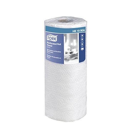 Tork HB1990A Perforated 2-Ply Roll Towel, White - SHOP NO2CO2