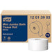 Tork Mini Jumbo Toilet Paper Roll White T2, Advanced, 1-Ply, 12 x 1200', 12013903 - SHOP NO2CO2