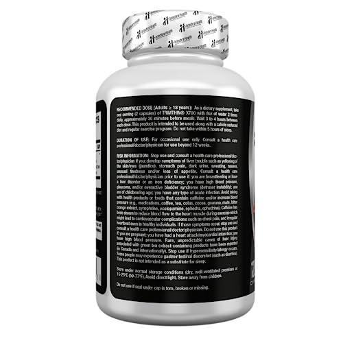 TrimThin® X700 Thermogenic Diet Pills with Maximum Energy Manufactured in USA 120 Capsules - SHOP NO2CO2