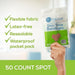 Tru Colour - Spot Bandages, Flexible Fabric Adhesive Bandages, Olive Skin Tone Shade, Green Bag, 50 Count - SHOP NO2CO2