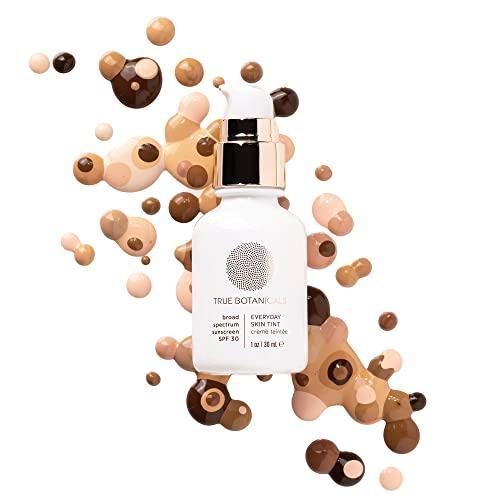 True Botanicals - Everyday Skin Tint SPF 30 | Clean, Non-Toxic, Vegan Skincare (21 Deep Neutral, 1 fl oz | 30 ml) - SHOP NO2CO2