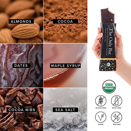 Truvani Plant-Based Snack Bars - Chocolate Brownie Only Bar - USDA Certified Organic, Vegan, Non-GMO, Dairy, Soy & Gluten Free (1 Count, Pack of 1) - SHOP NO2CO2