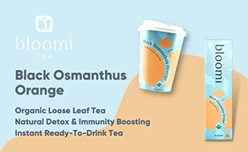 USDA Organic - Tea With Tea Cup Environment Friendly - 20 Cups of Delicious Tea On the Go or At Home (Black Osmanthus Orange) - SHOP NO2CO2