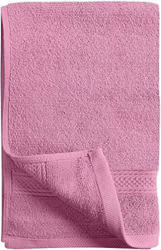 Utopia Towels [6 Pack Premium Hand Towels Set, (16 x 28 inches) 100% Ring Spun Cotton, Ultra Soft and Highly Absorbent 600GSM Towels for Bathroom, Gym, Shower, Hotel, and Spa (Pink) - SHOP NO2CO2