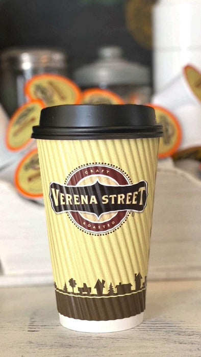 Verena Street 2 Pound Ground Coffee, Medium Roast, Julien's Breakfast Blend, Rainforest Alliance Certified Arabica Coffee - SHOP NO2CO2