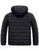 Wantdo Men's Big and Tall Lightweight Puffer Jacket Quilted Warm Winter Coat Windproof Winter Jackets with Hood - SHOP NO2CO2