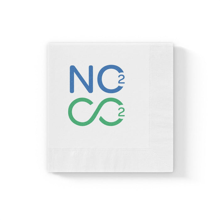 White Coined Napkins - SHOP NO2CO2