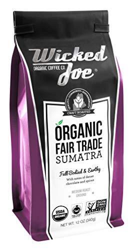 Wicked Joe Coffee Sumatra Ground, 12 oz - SHOP NO2CO2