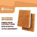 WorldFront Naturals 6 PCS Eco-Friendly Kitchen Loofah Sponges - SHOP NO2CO2