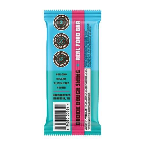 Yo! Bar by Bearded Brothers Vegan Organic Kids Bar | Gluten Free, Paleo and Whole 30 | Soy Free, Non GMO, Low Glycemic, No Sugar Added, Fiber + Whole Foods | Cookie Dough | 25 Bars - SHOP NO2CO2