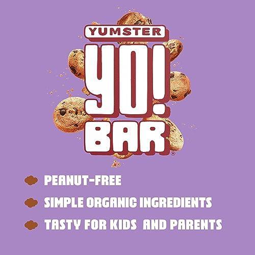 Yo! Bar by Bearded Brothers Vegan Organic Kids Bar | Gluten Free, Paleo and Whole 30 | Soy Free, Non GMO, Low Glycemic, No Sugar Added, Fiber + Whole Foods | Cookie Dough | 25 Bars - SHOP NO2CO2