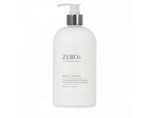 Zero% Unisex Body Lotion - 15.5oz - Light and fresh, Nourishing, Zero Parabens, Sulfates, and Phthalates - SHOP NO2CO2