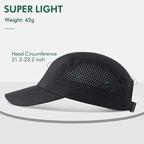 zowya Cool Sun Hat Outdoor Sport Cap Breathable Quick Drying Waterproof Unstructured Running Climbing for Men Women - SHOP NO2CO2